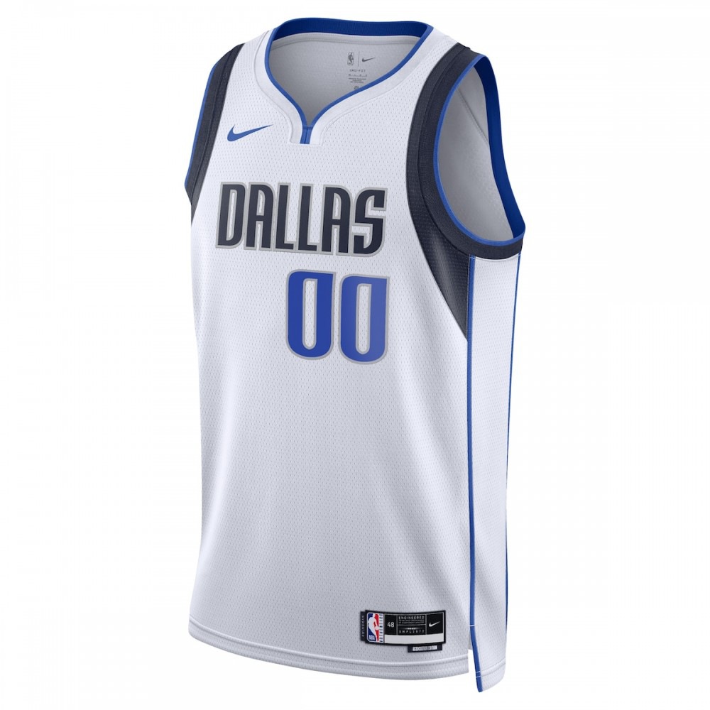 Dallas Mavericks Unisex 2022/23 Swingman Custom Jersey White - Association Edition-Pro Kit Vault | Brand New 26/27 Sports Jerseys
